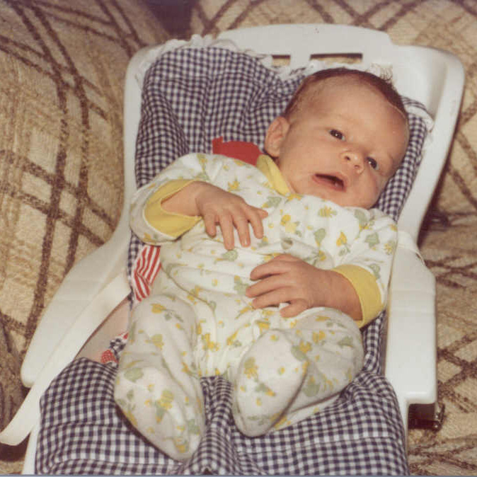 bryan as baby making face